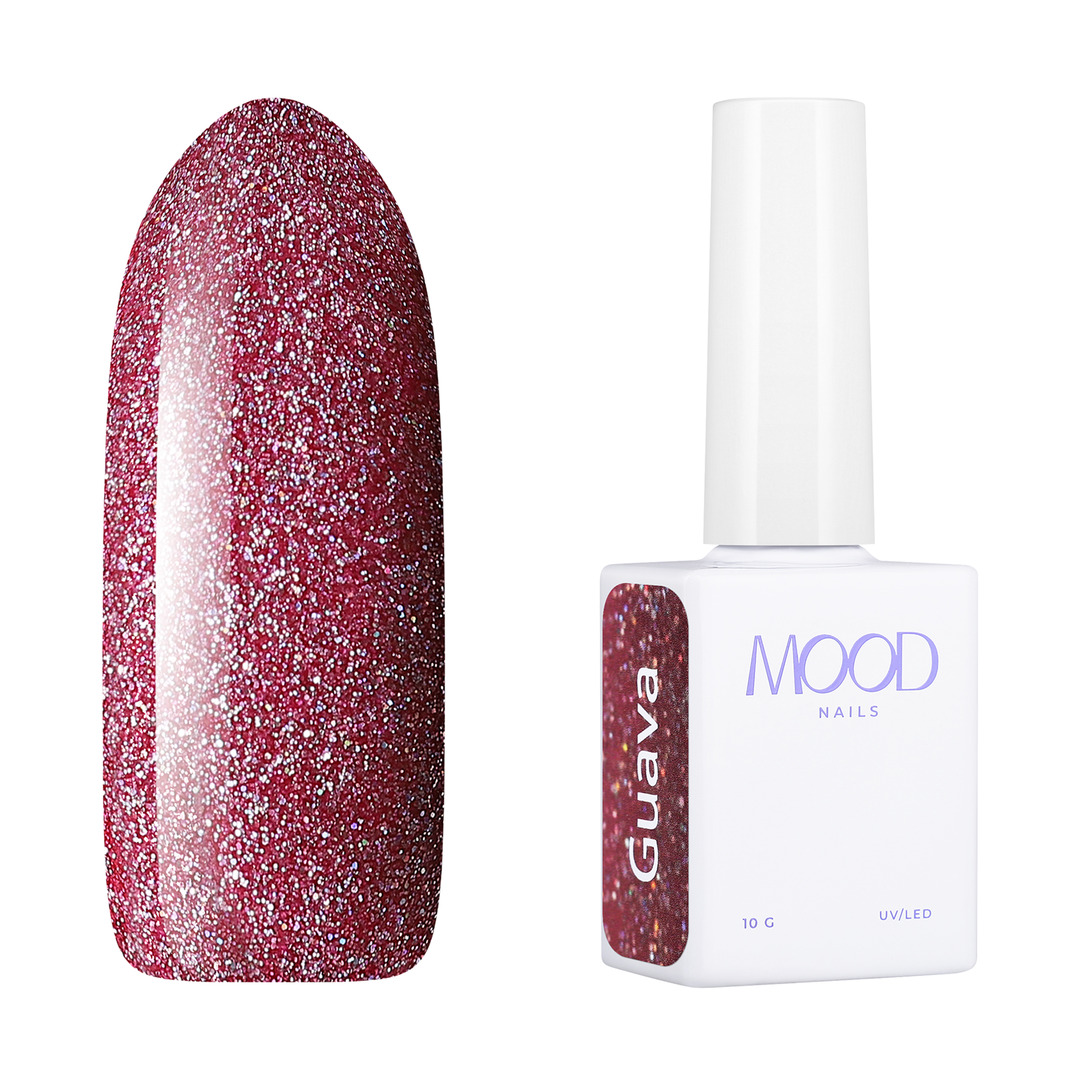 Гель-лак MOODNAIL Gel-polish Guava, 10 г осень патриарха