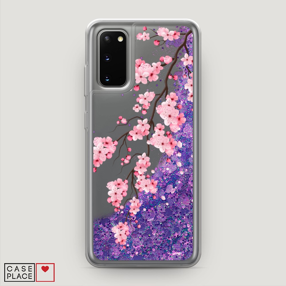 

Чехол Awog на Samsung Galaxy S20 "Розовая сакура", Разноцветный, 29292-1