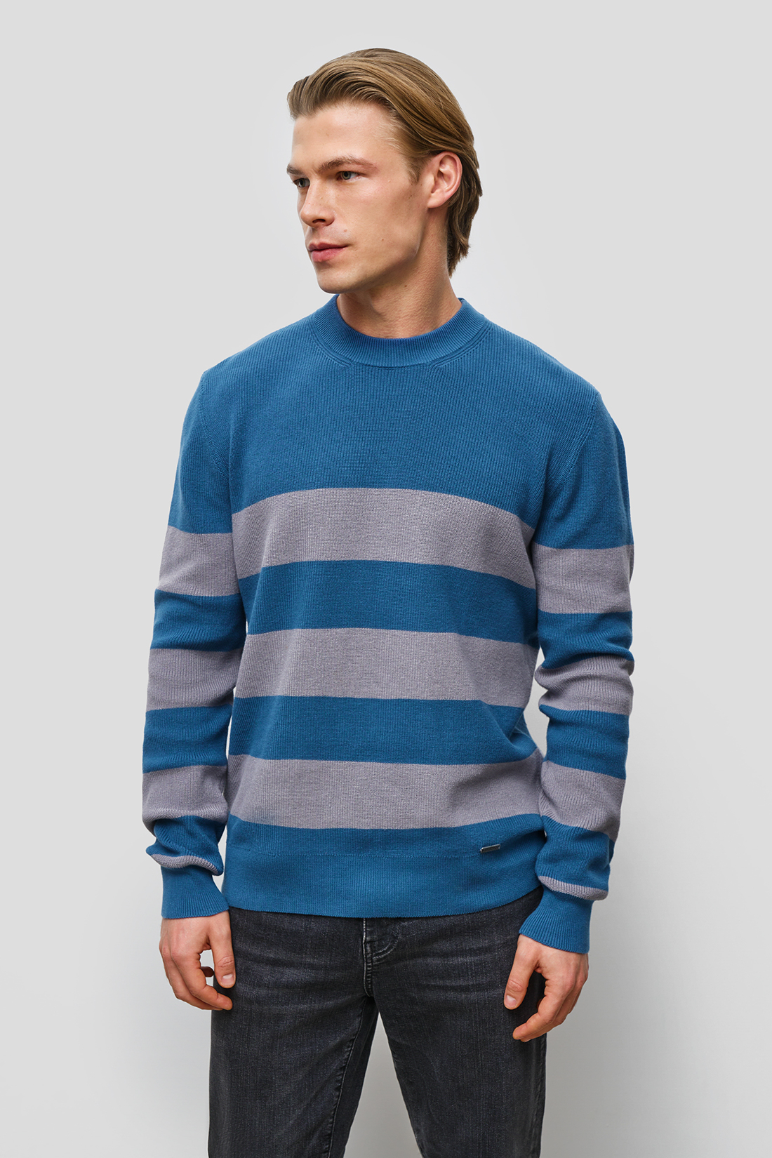 

Джемпер мужской Baon B6323005 синий 2XL, B6323005
