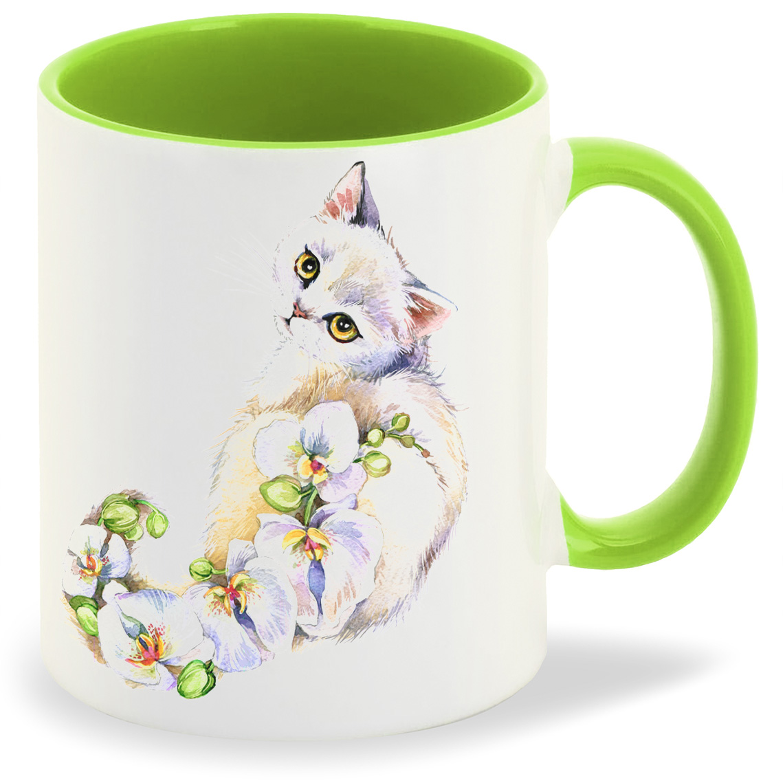 

Кружка CoolPodarok Кошки Орхидеи, Кошки Орхидеи
