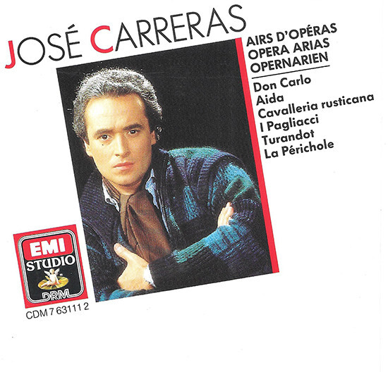 

CARRERAS, JOSE : Arias De Operas - Opera Arias - Opernarien (cd)