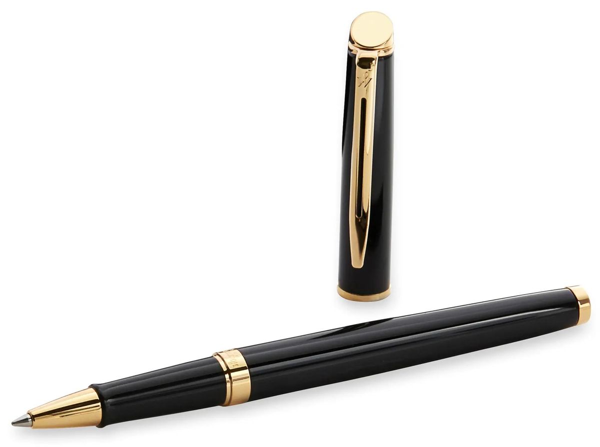 

Ручка роллер Waterman Hemisphere CWS0920750 Matte Black GT F чернила черные, Ручка роллер Waterman Hemisphere (CWS0920750) Matte Black GT F чернила черн. подар.кор.