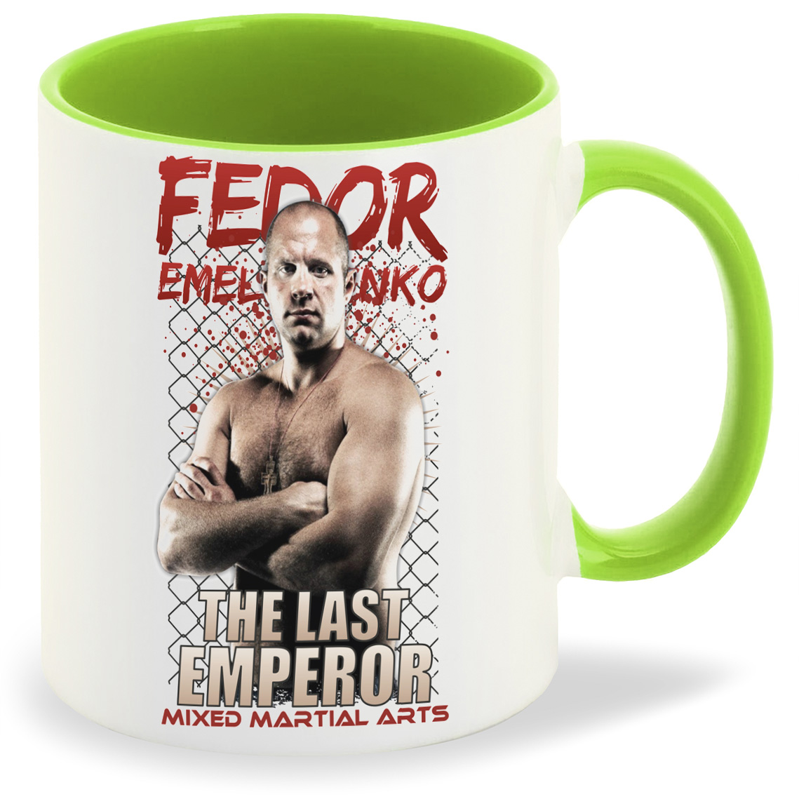 

Кружка CoolPodarok Fedor Emelyanenko The last emperor, Fedor Emelyanenko The last emperor