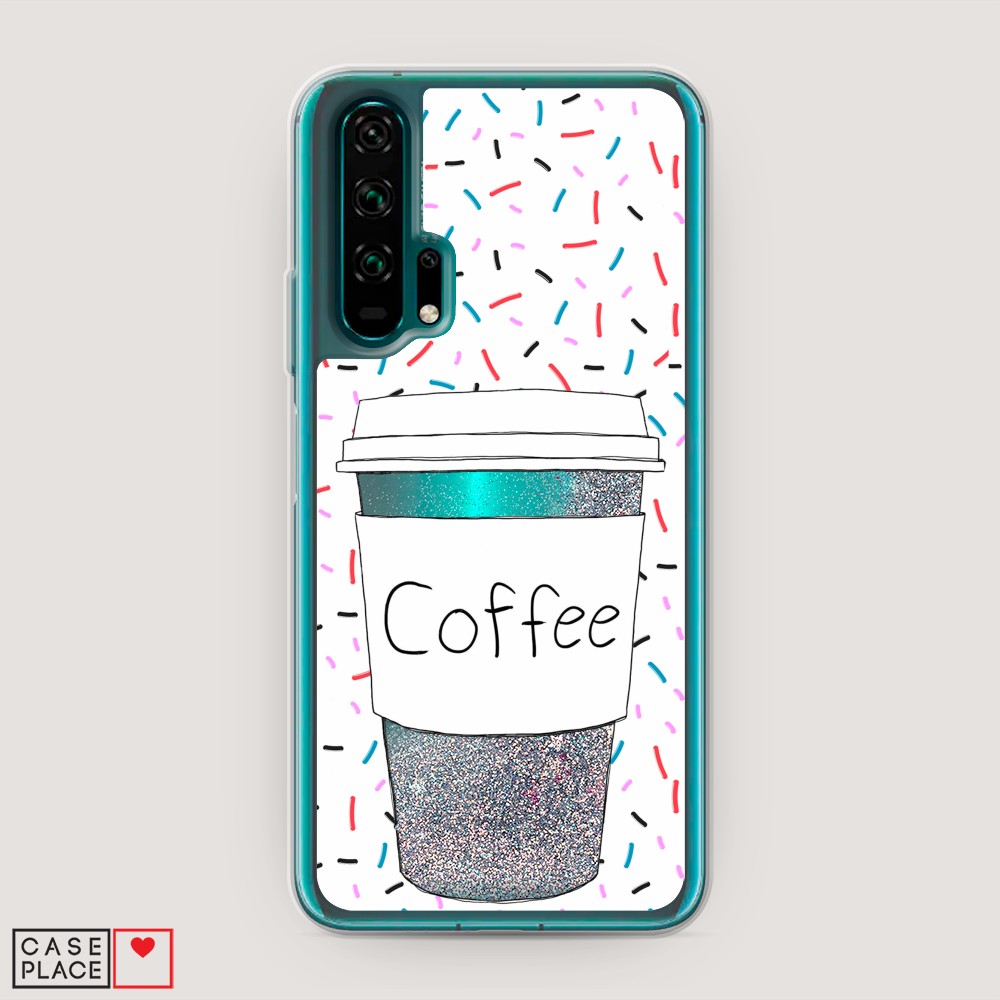 

Чехол Awog на Honor 20 Pro "Coffee прозрачный стакан", Разноцветный, 69391-1