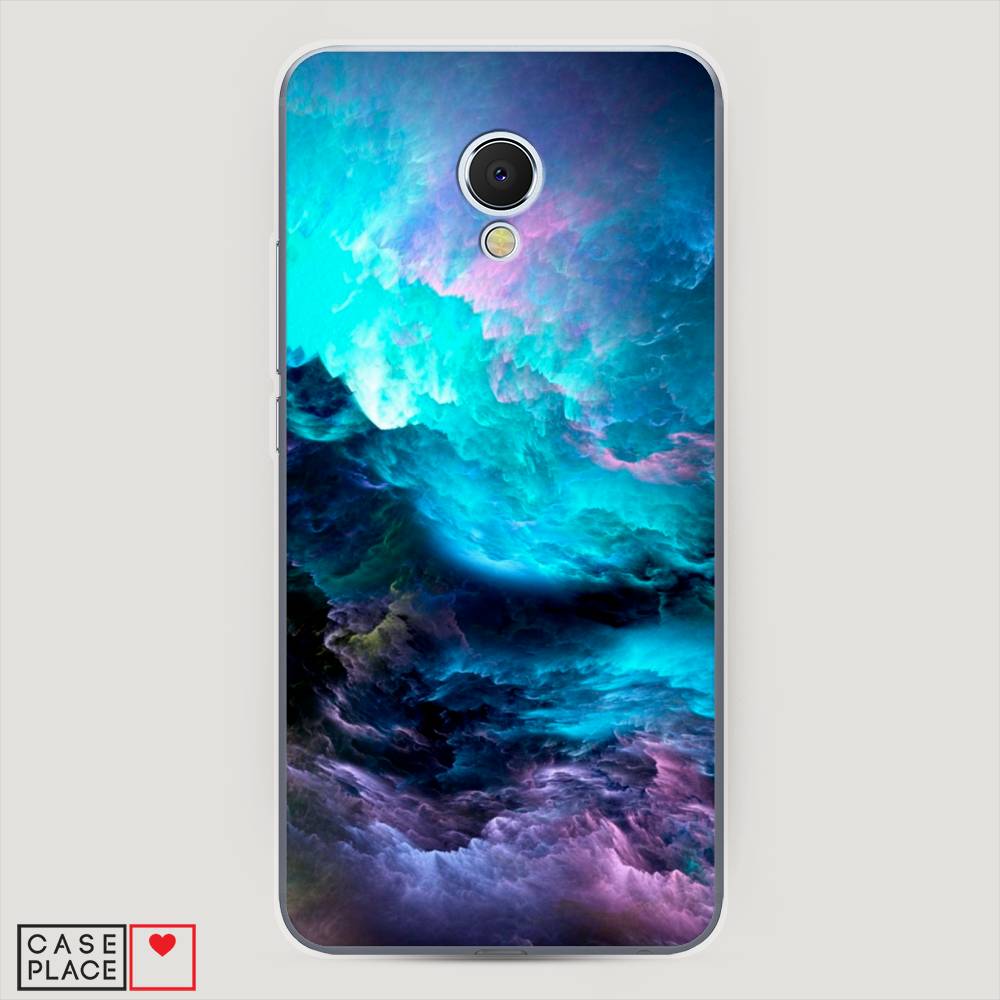 

Чехол Awog на Meizu MX6 "Бирюзовое небо", Фиолетовый;черный, 70950-4
