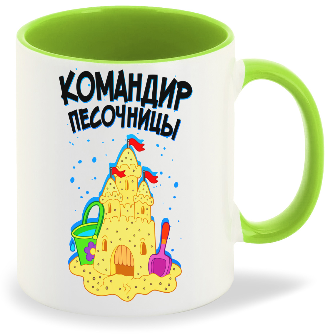 

Кружка CoolPodarok Прикол Дети Командир песочницы, Прикол Дети Командир песочницы