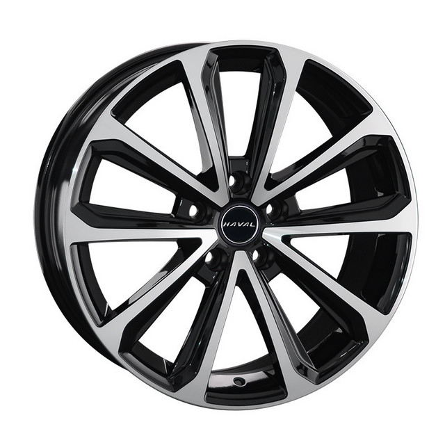 

Колесный диск REPLAY HV66 8x18/5x114.3 D66.6 ET37 BKF, Черный;серебристый