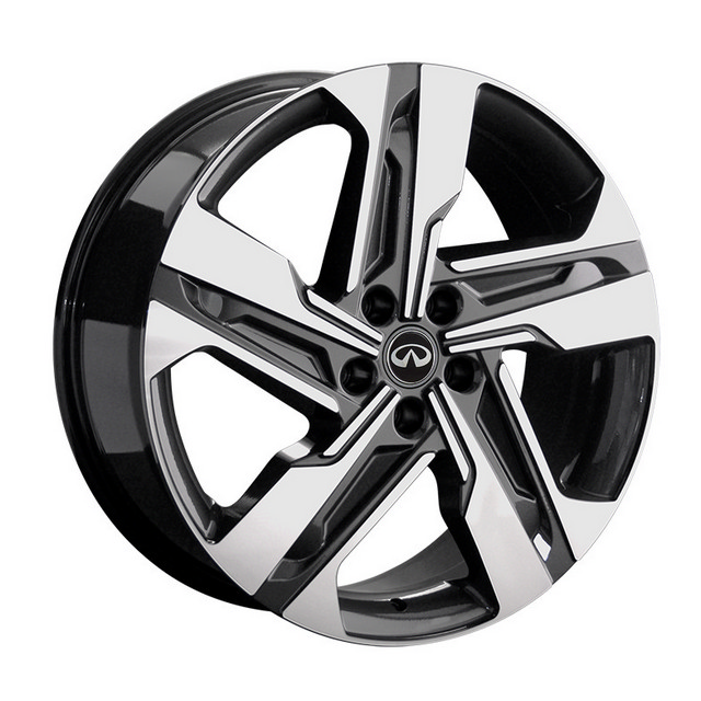 

Колесный диск REPLAY INF98 12.280x19/5x114.3 D66.1 ET39 GMF, Черный;серебристый