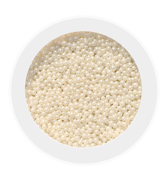 

Бульонки для дизайна ногтей Dona Jerdona белые 10 г