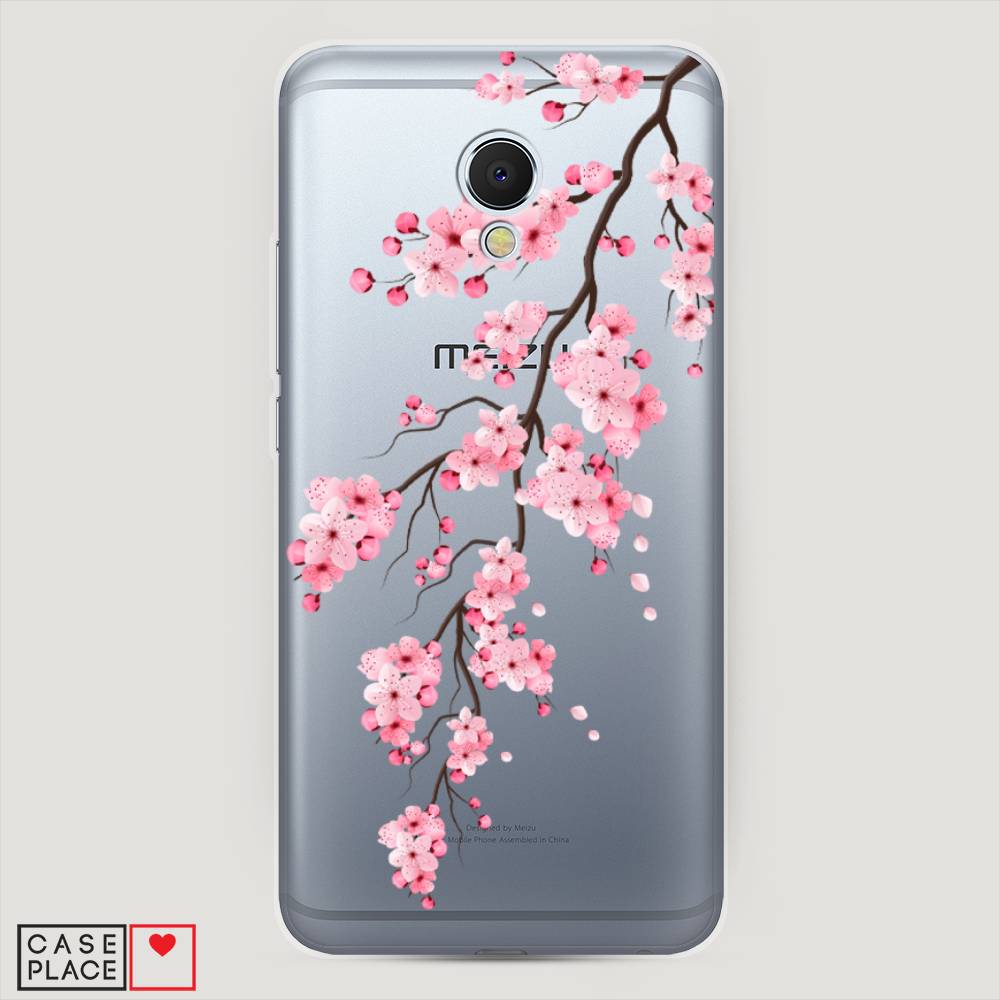 

Чехол Awog на Meizu MX6 "Розовая сакура", Розовый;коричневый, 70950-8