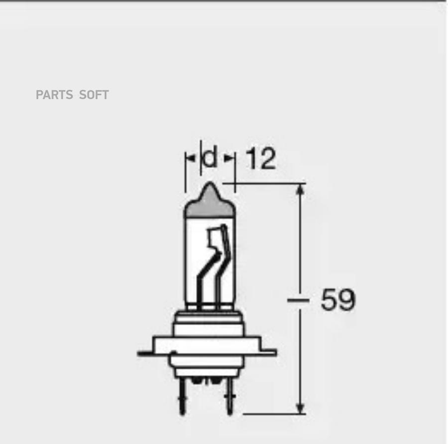 

Комплект Ламп H7 12v 55w Px26d Ultra Life 4 Года Гарантии 2шт.(1к-Т) 64210ult-Hcb Nsii0000