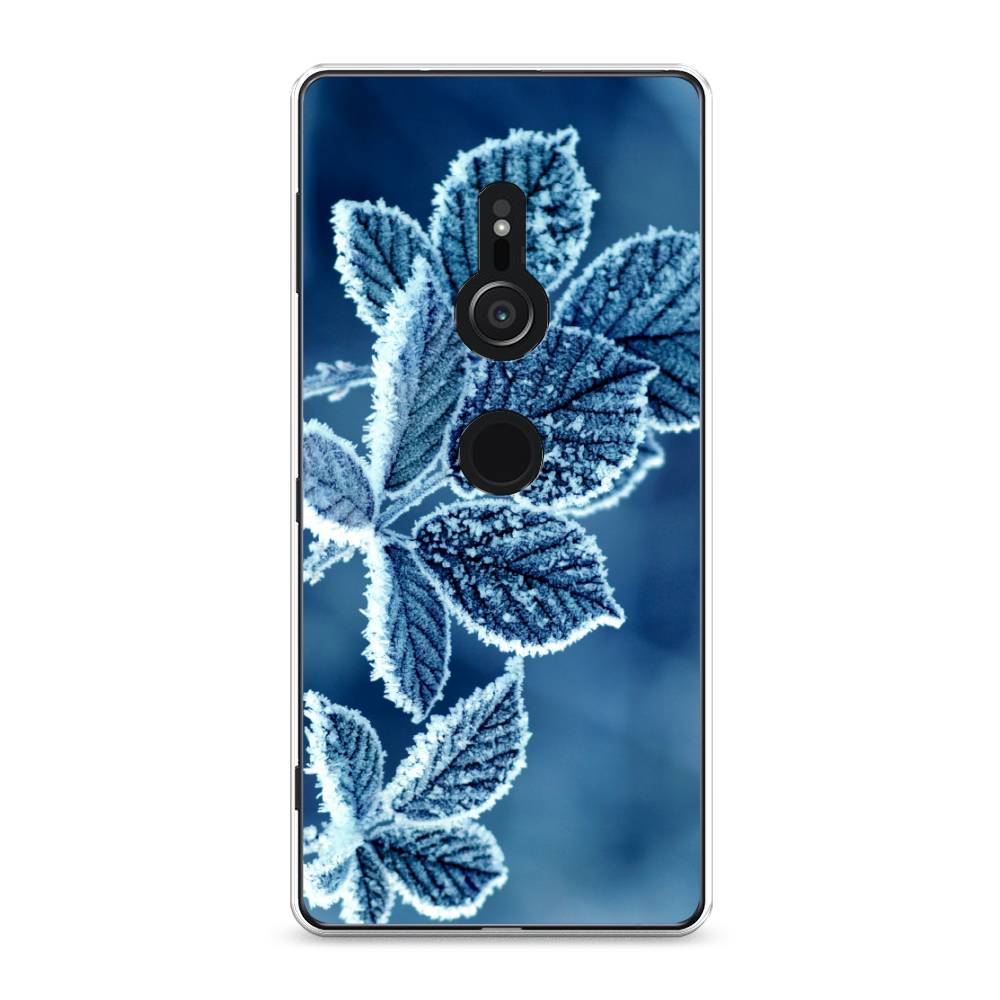 

Чехол для Sony Xperia XZ2 "Зима 6", Голубой;белый, 52850-2
