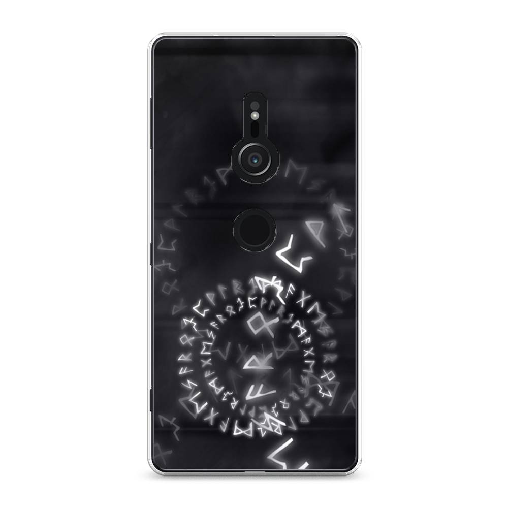 

Чехол для Sony Xperia XZ2 "Руны", Серый;черный, 52850-3