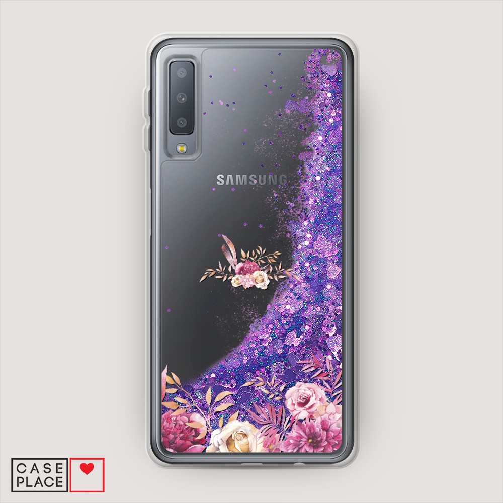 

Чехол Awog "Нежные розовые цветы" на Samsung Galaxy A7 2018, 26792-1