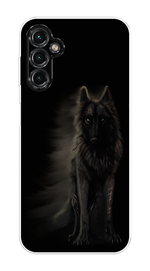 

Чехол Homey на Samsung Galaxy A14 4G "Туманный волк", Черный, 2107950-1