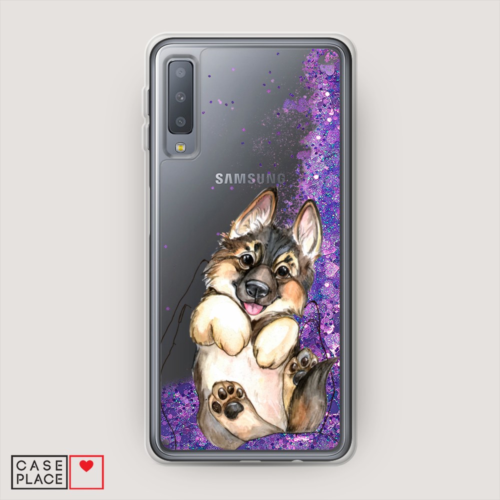 

Чехол Awog "Овчарка в ладошках" на Samsung Galaxy A7 2018, 26792-1