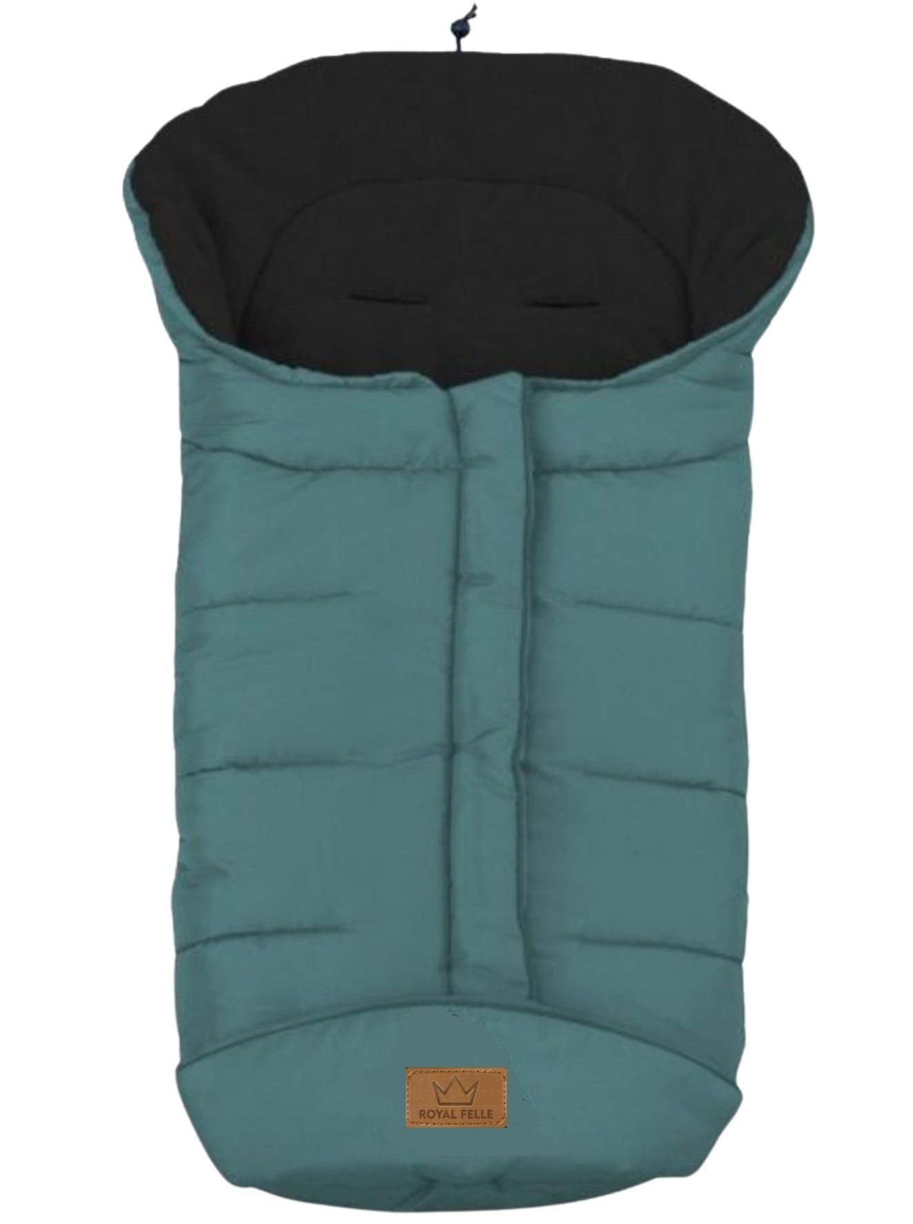 Конверт для новорожденных ROYAL FELLE Winter, бирюзовый, 98