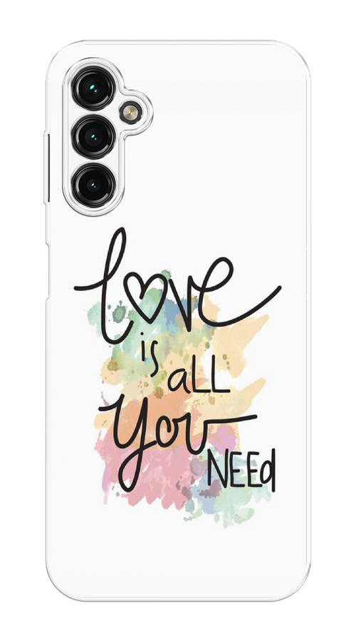 

Чехол Homey на Samsung Galaxy A14 4G "Love is all you need", 2107950-1