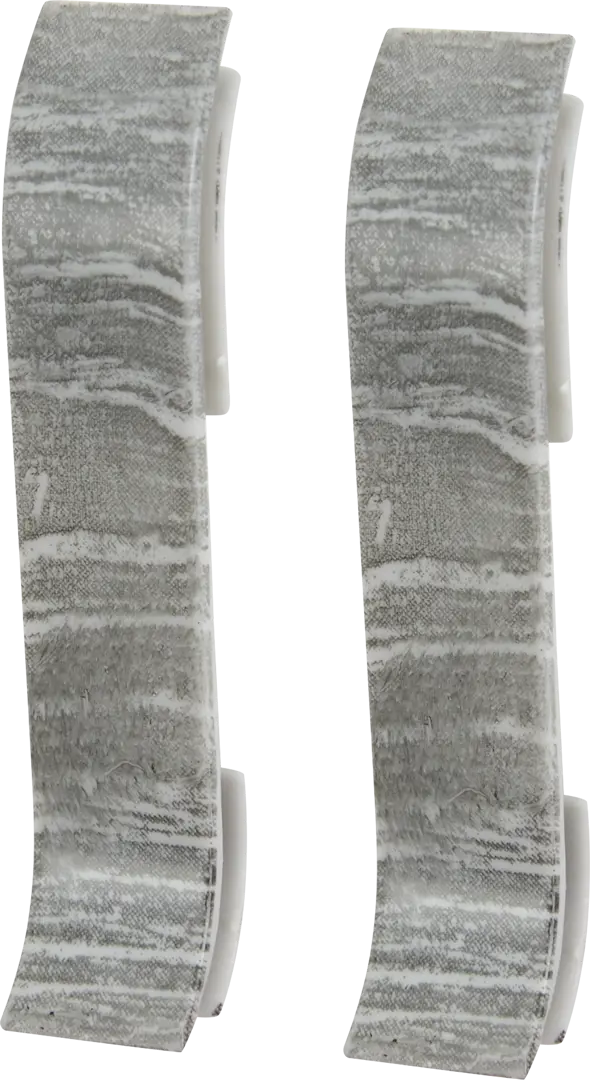фото Соединитель для плинтуса «дуб горный», высота 62 мм, 2 шт. leader