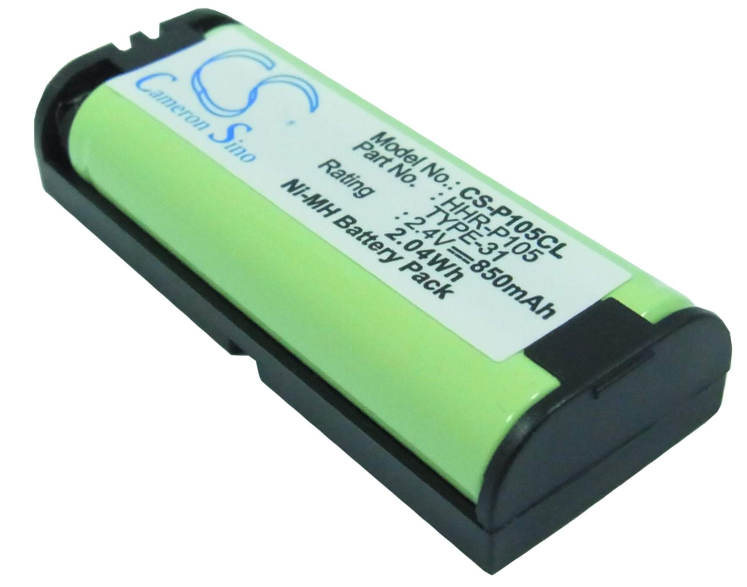 

Аккумуляторная батарея CameronSino CS-P105CL для IP телефона Panasonic KX 242 (HHR-P105) 2
