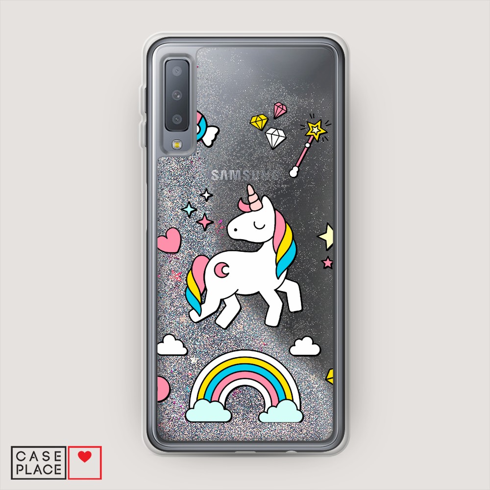 

Чехол Awog "Принцесса единорог" на Samsung Galaxy A7 2018, 26791-1
