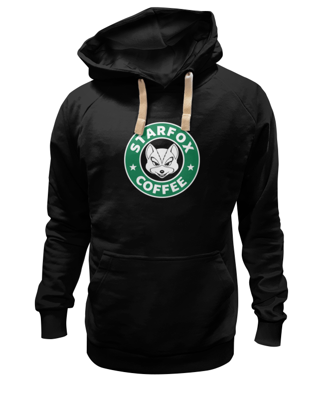 

Худи мужское Printio Лисичка черное 3XL, Черный, Лисичка