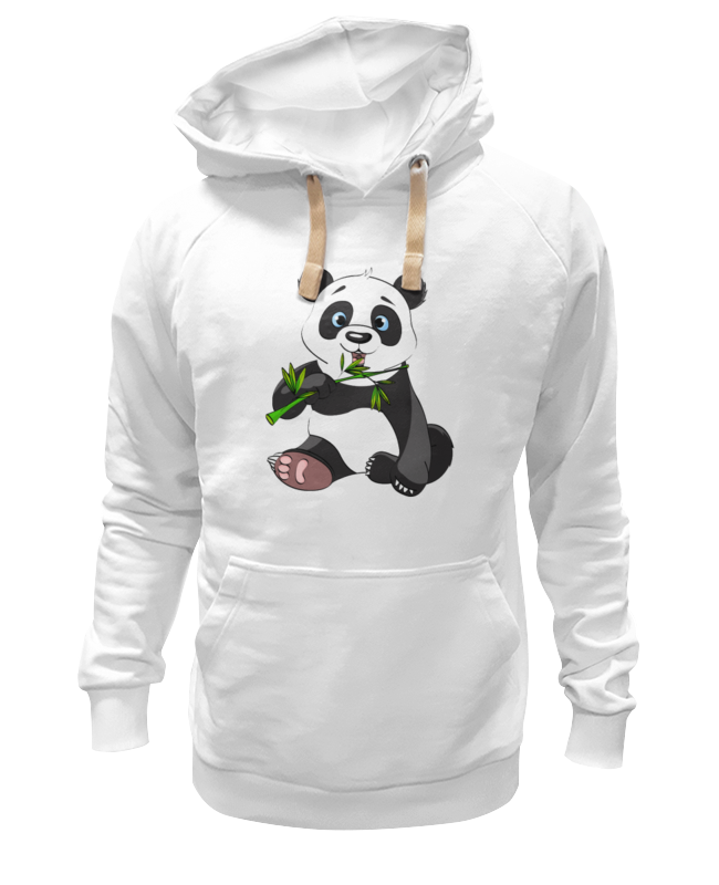 

Толстовка Printio Панда белая 3XL, Белый, Панда