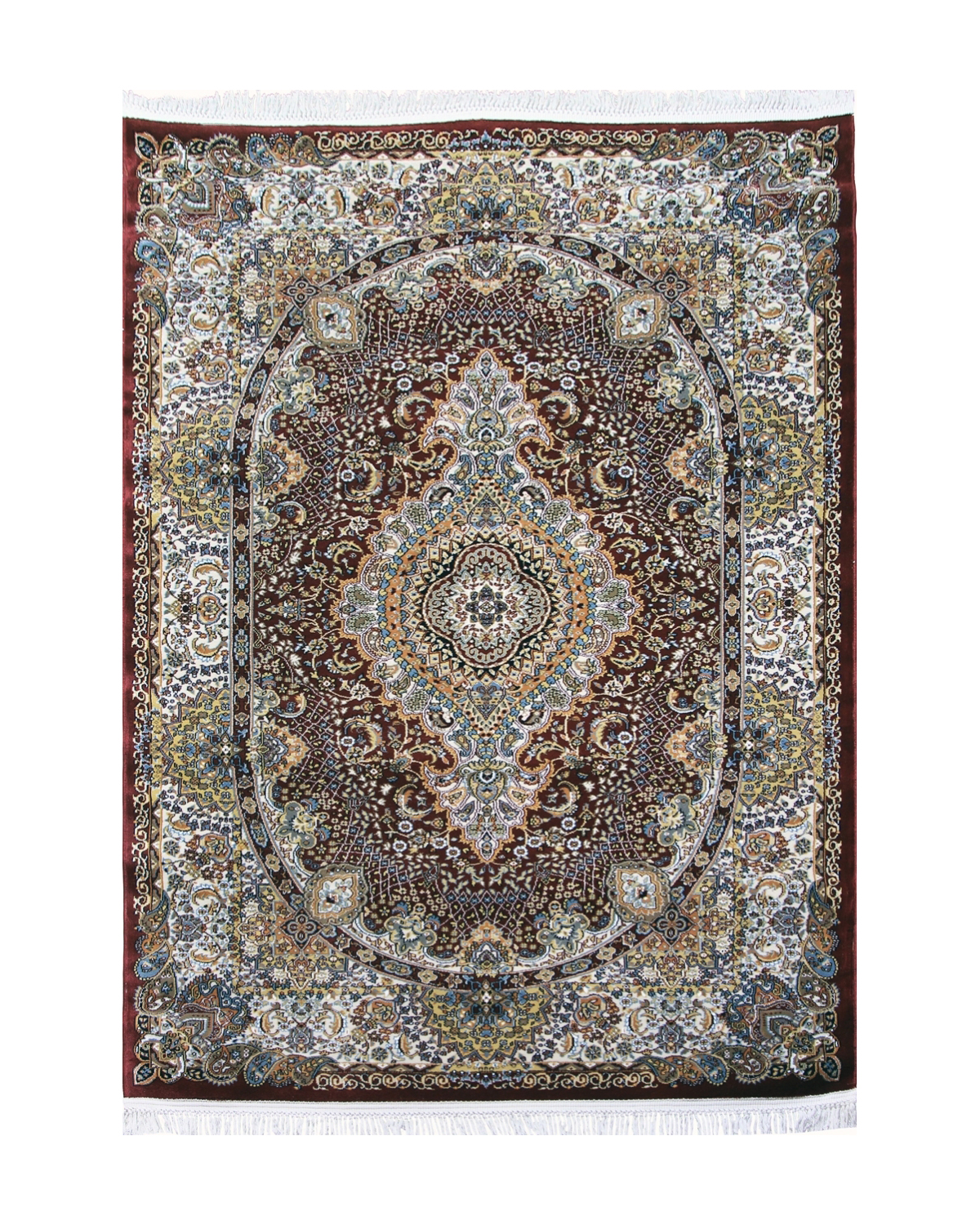 

Ковер Kitroom Plus Komsheh 120x170 прямоугольный красный/кремовый d414