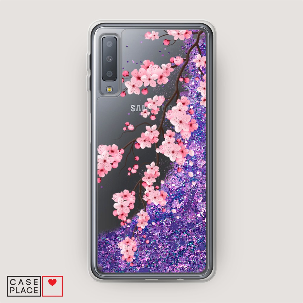 

Чехол Awog "Розовая сакура" на Samsung Galaxy A7 2018, 26792-1