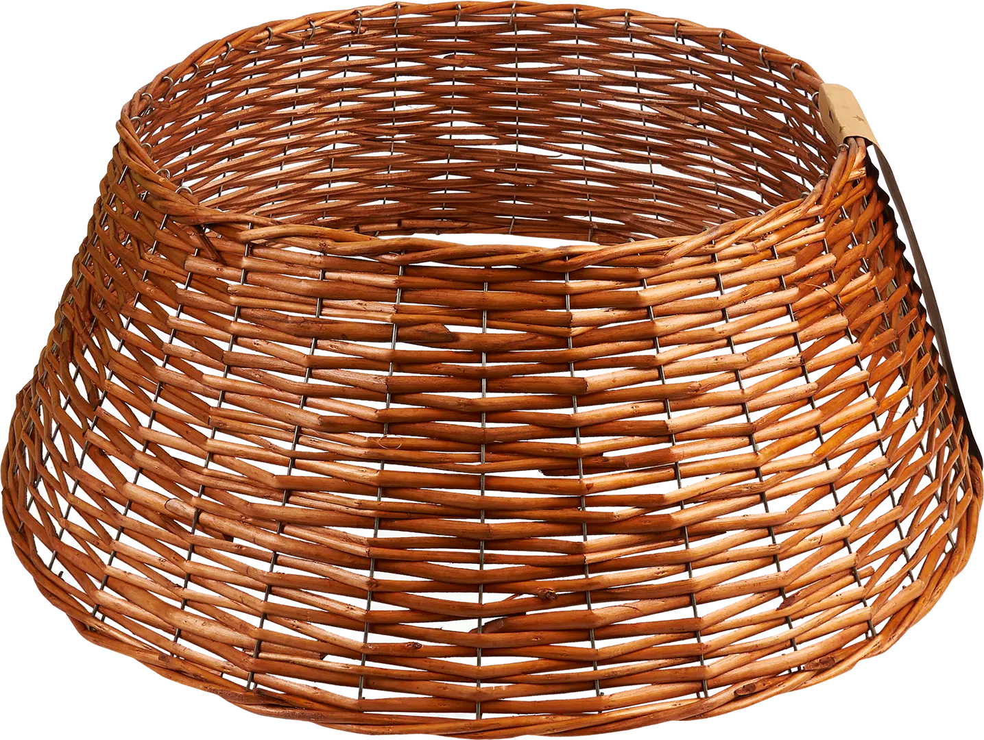 

Корзина декоративная под елку 70 h28 см коричневый