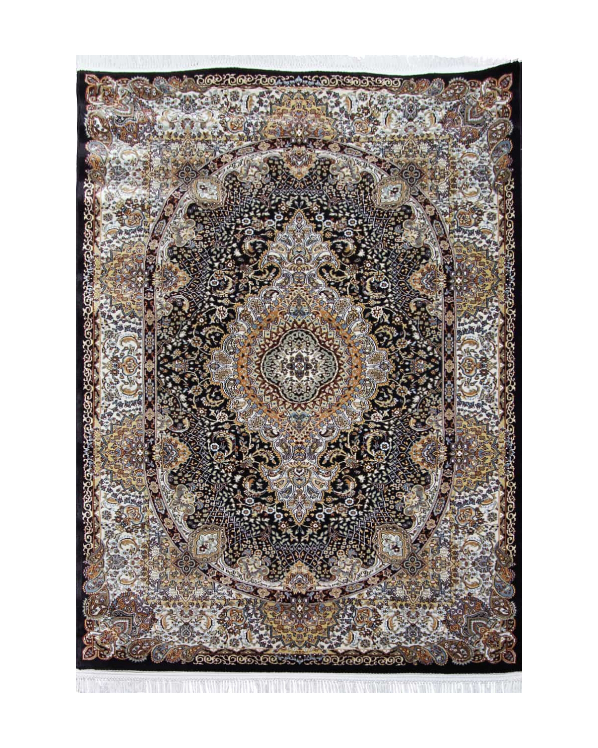 

Ковер Kitroom Plus Komsheh 160x300 прямоугольный темно-синий/кремовый d414