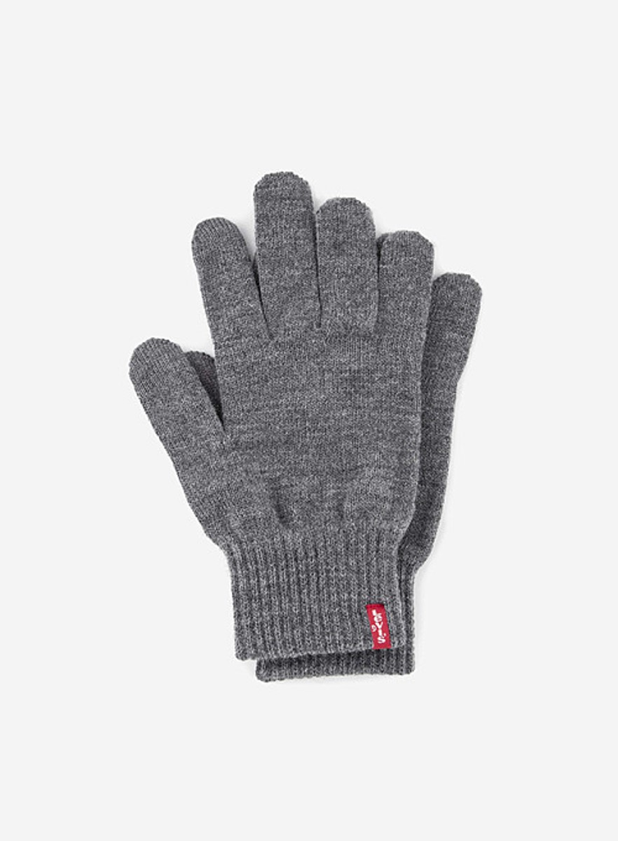Перчатки мужские Levis Men Touch Screen Gloves, серый Levi's. Цвет: серый