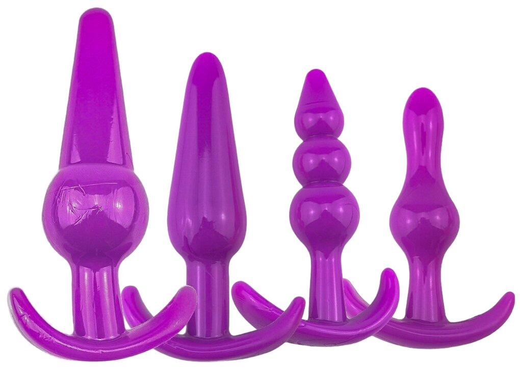 Набор анальных пробок фиолетовый MMG Sex Toys Pluganale Set