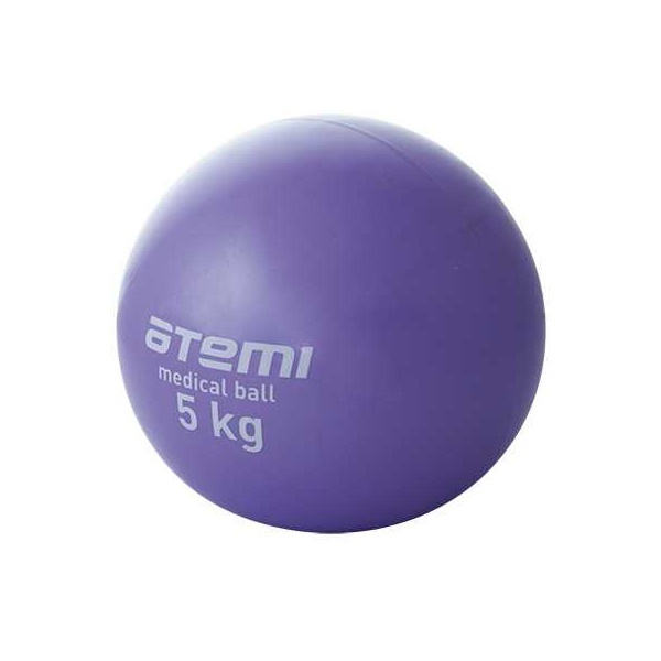 Медицинбол Atemi ATB-05, фиолетовый, 5 кг