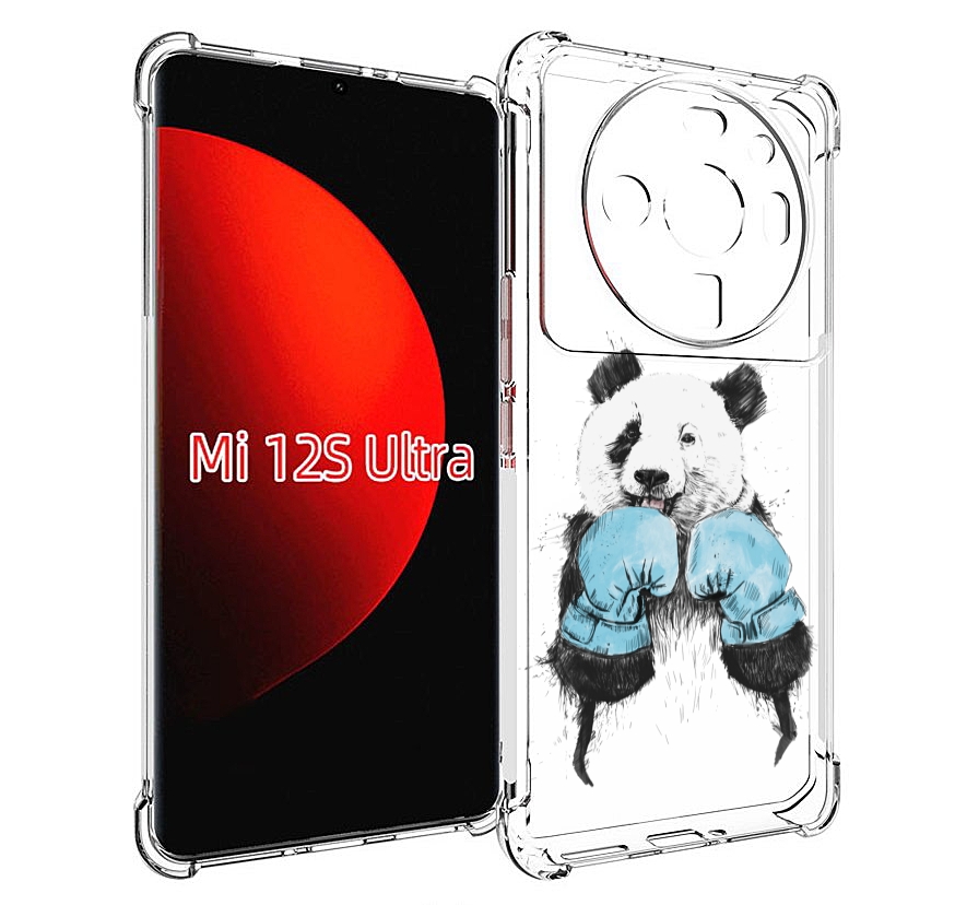 

Чехол MyPads панда боксер для Xiaomi 12S Ultra, Прозрачный, Tocco