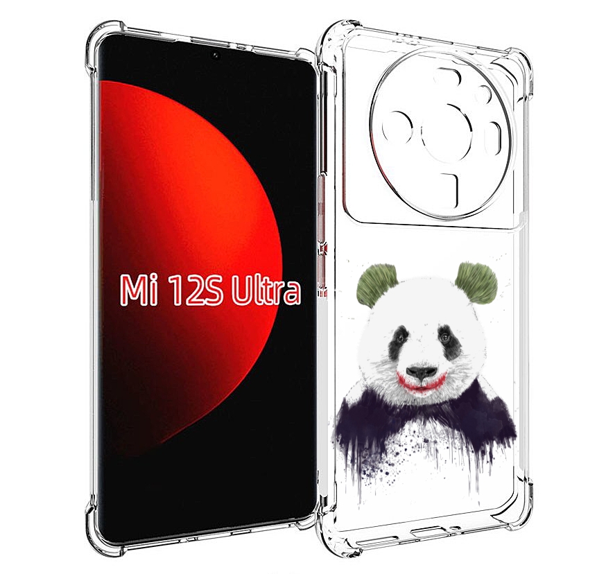 

Чехол MyPads панда джокер для Xiaomi 12S Ultra, Прозрачный, Tocco