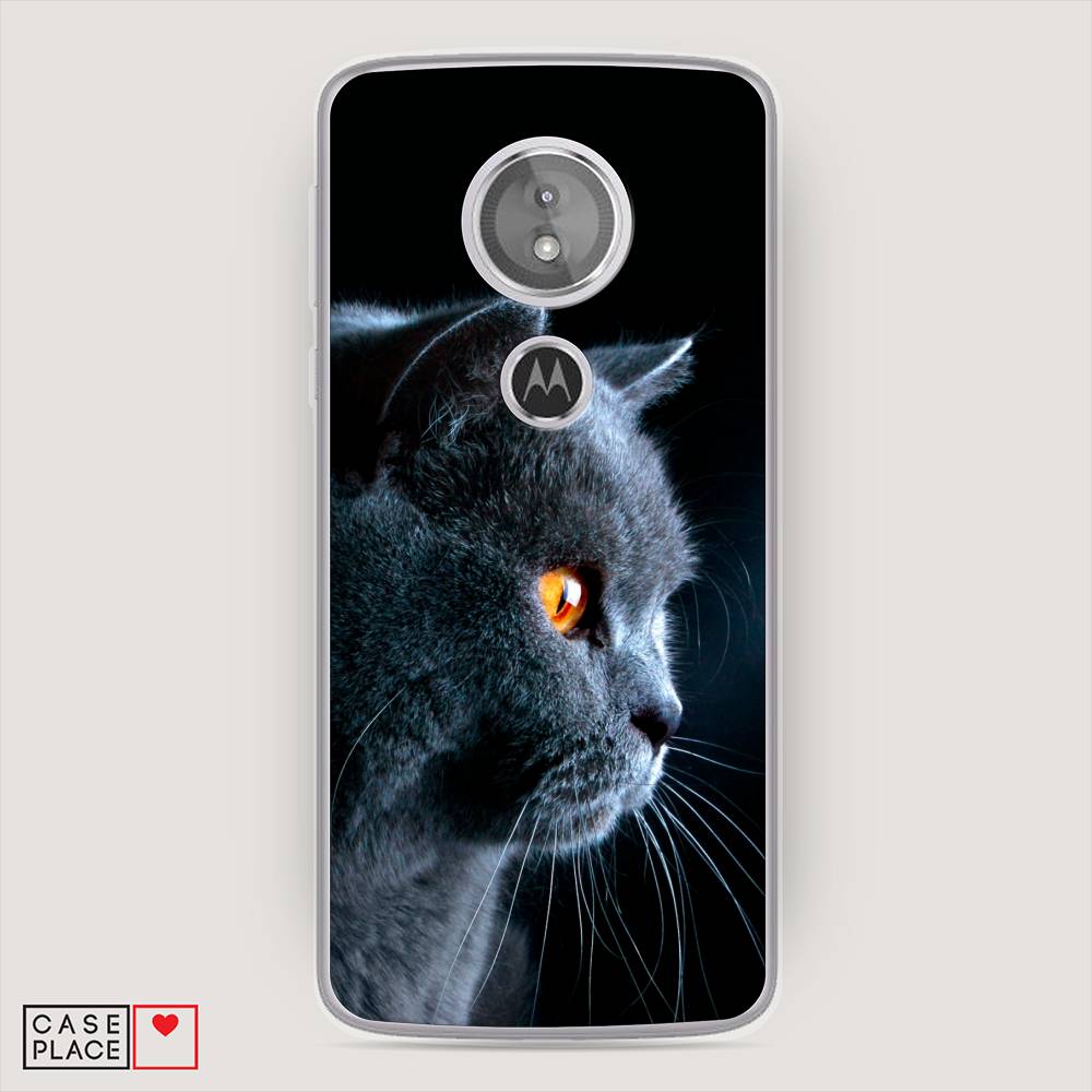

Чехол Awog на Motorola Moto E5 / Моторола Мото E5 "Благородный кот британец", Разноцветный, 241050-2