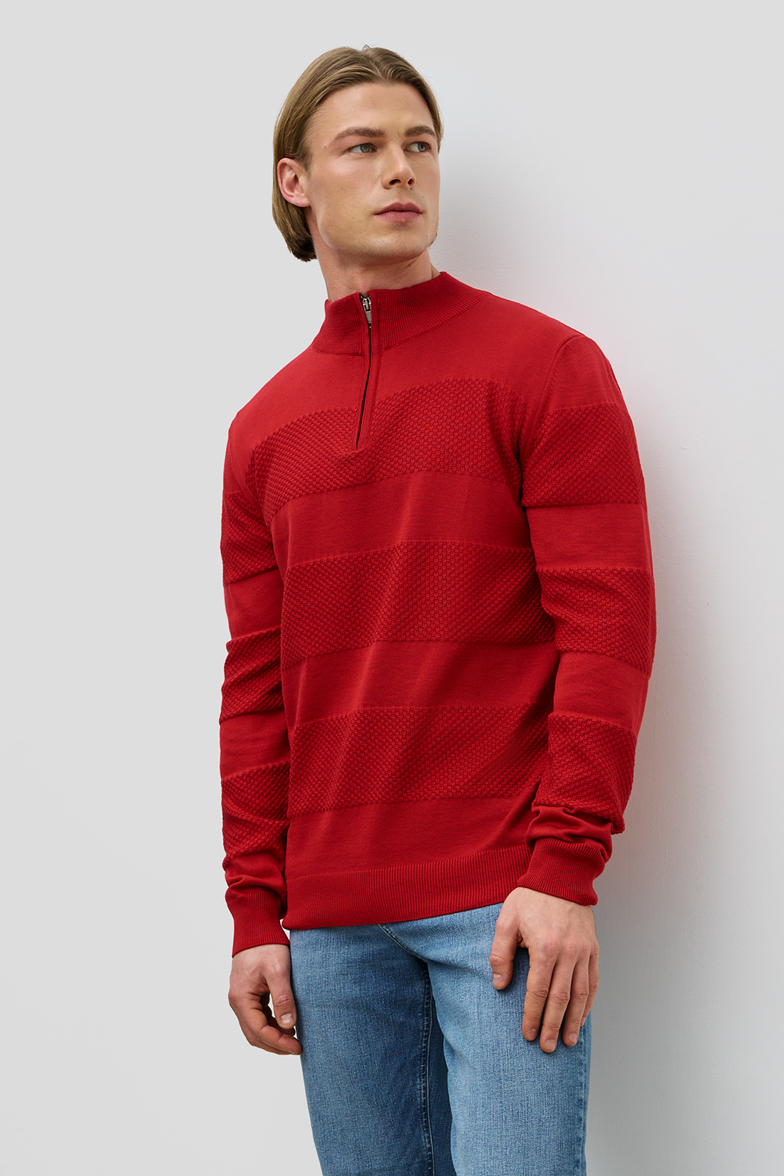 

Джемпер мужской Baon B6323020 красный XL, B6323020
