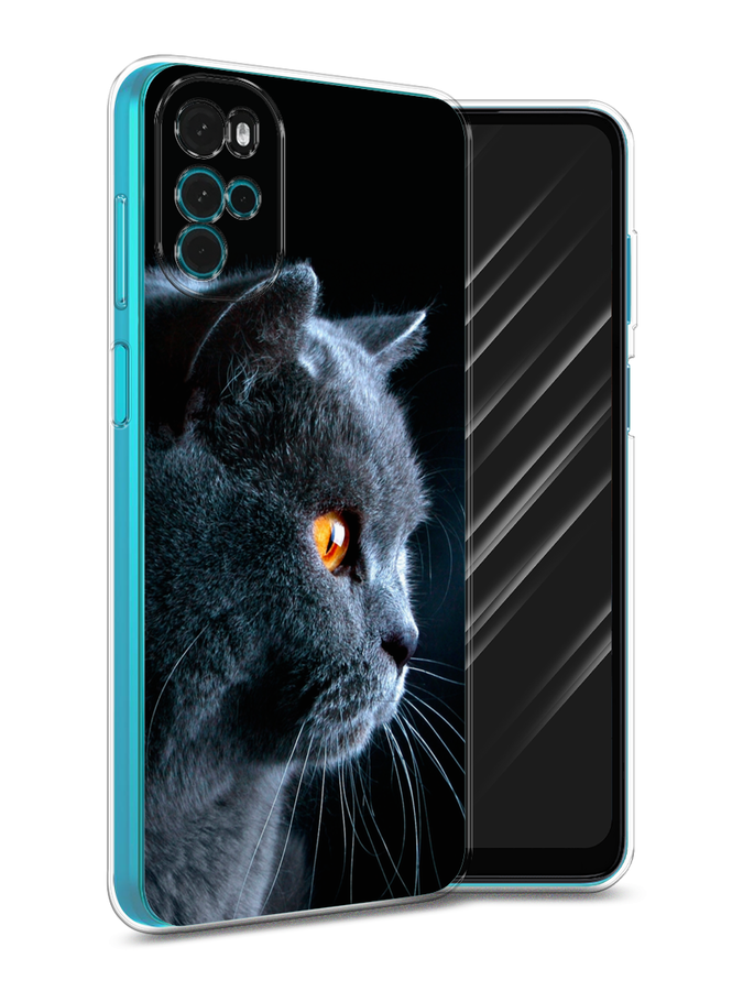 

Чехол Awog на Motorola Moto G22 "Благородный кот британец", Разноцветный, 243150-2