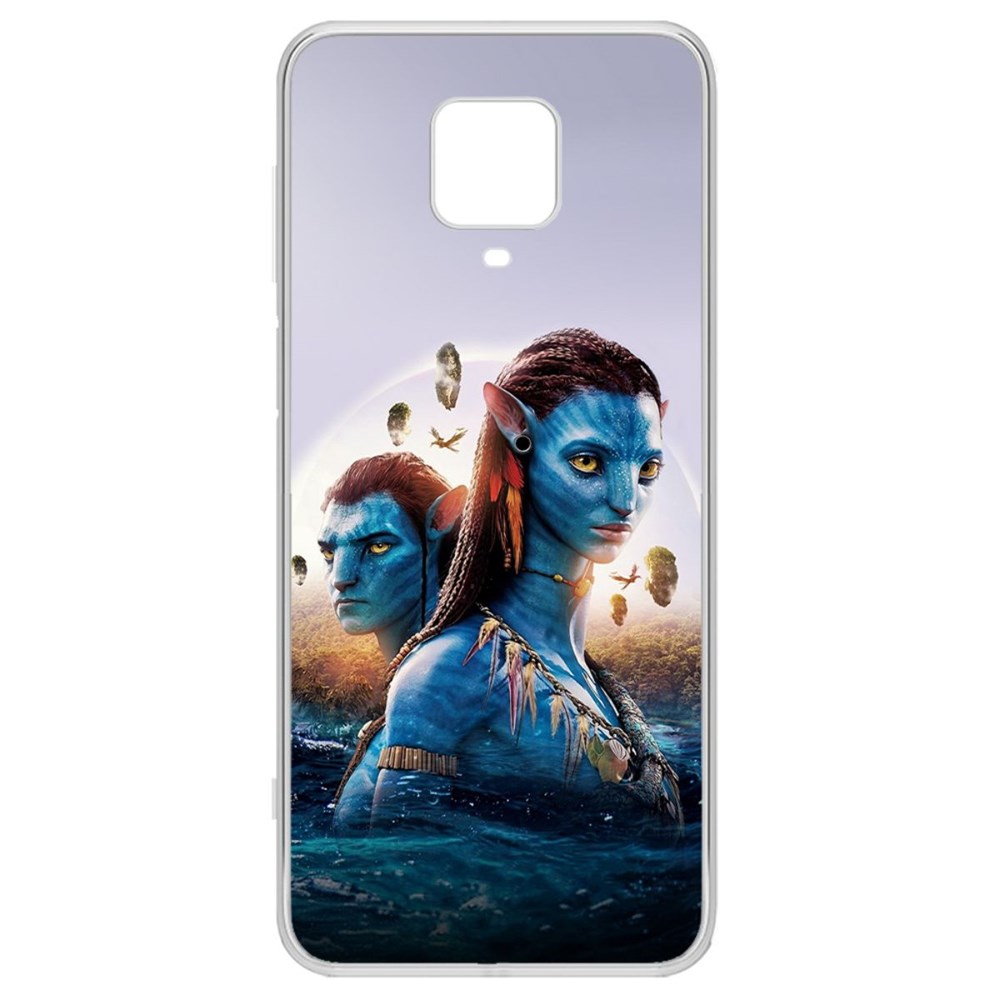 

Чехол-накладка кейс Аватар - Джейк и Нейтири для Xiaomi Redmi Note 9 Pro
