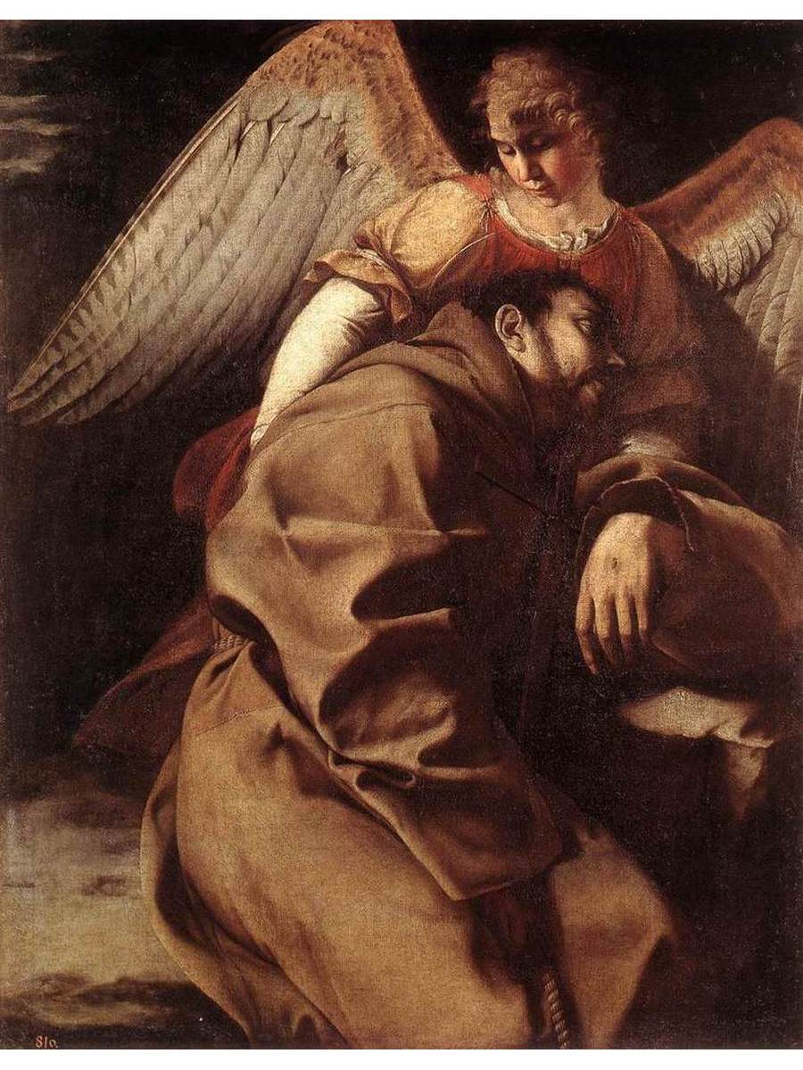

Постер DRABS A2 Орацио Джентилески St Francis and the Angel