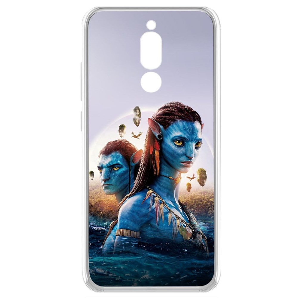 

Чехол-накладка кейс Аватар - Джейк и Нейтири для Xiaomi Redmi 8, Прозрачный