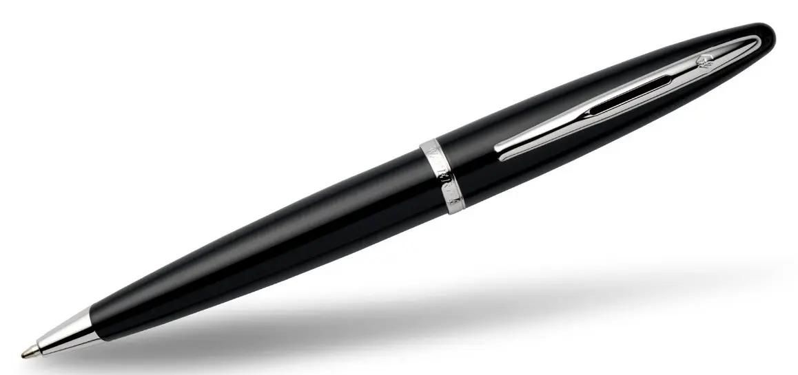 Ручка Waterman Carene CWS0293950 Black ST M чернила син. подар.кор.