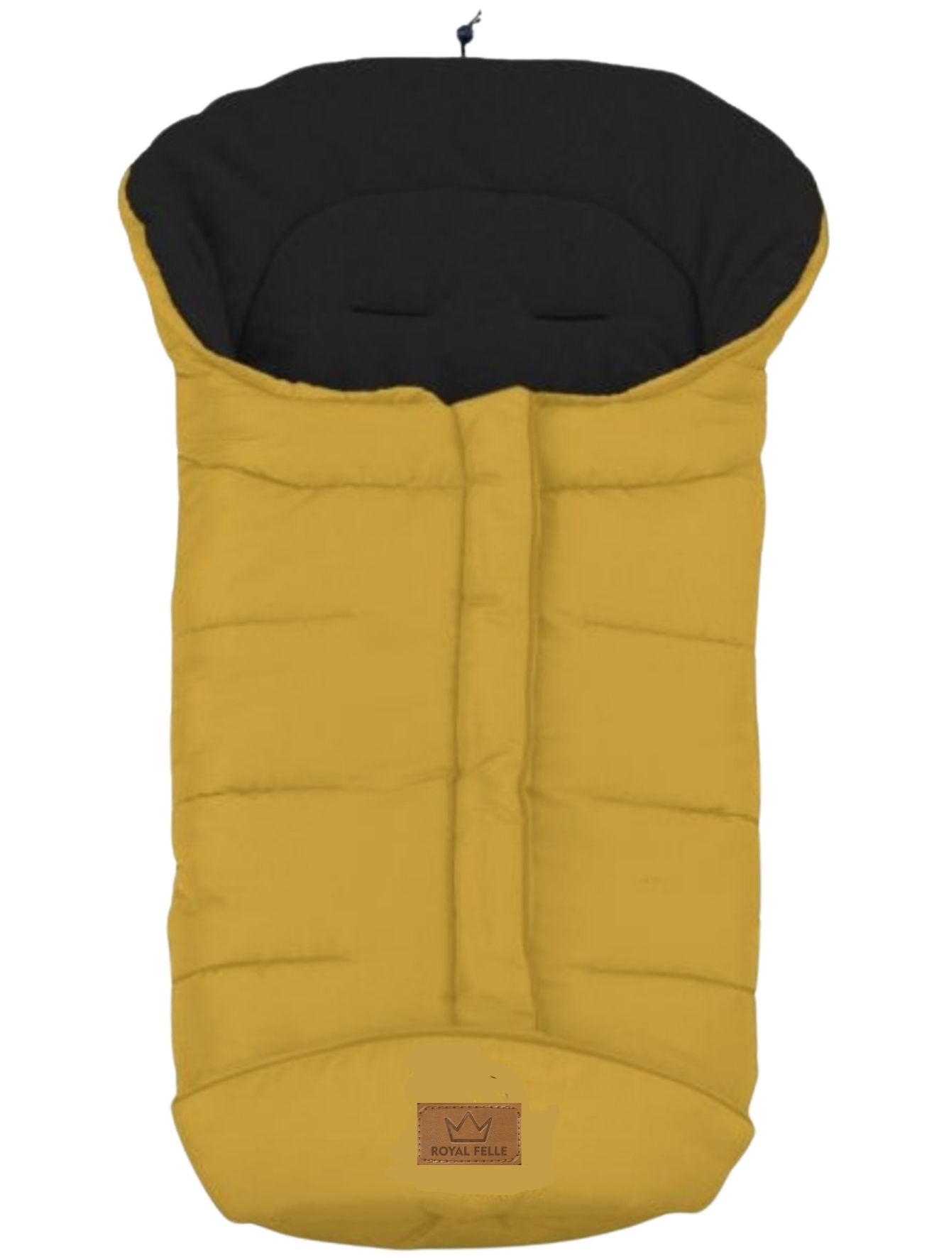 Конверт для новорожденных ROYAL FELLE Winter, желтый, 98