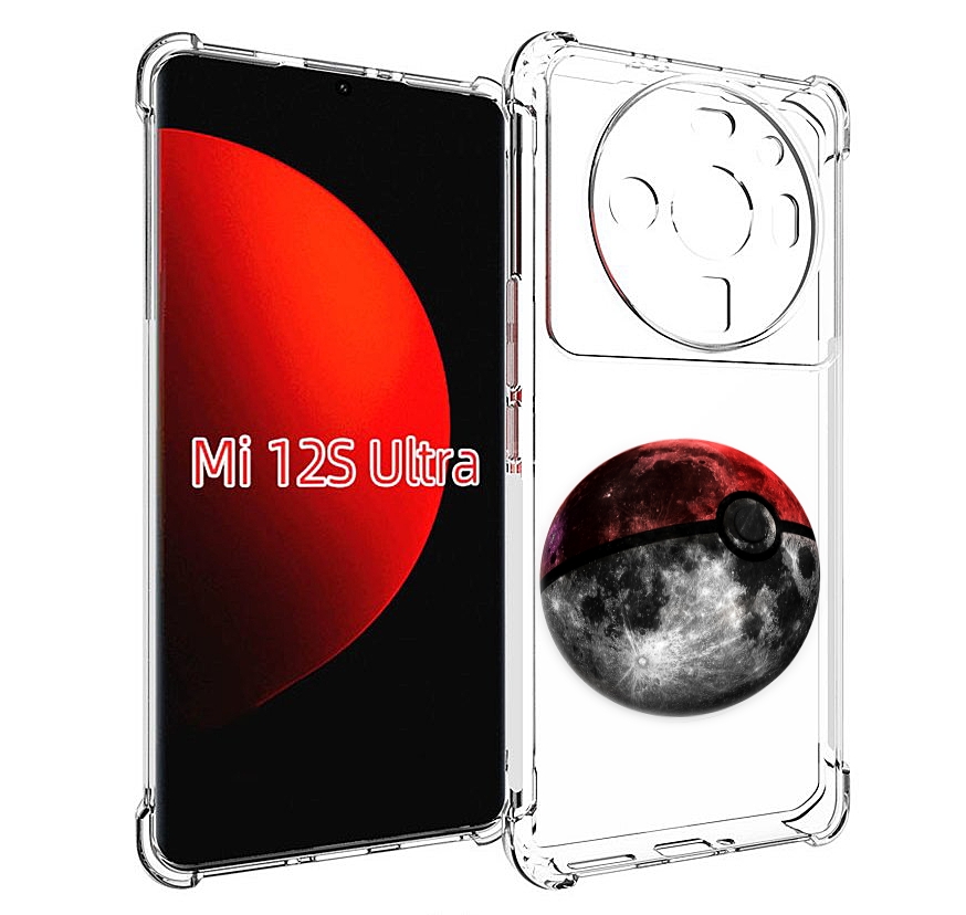

Чехол MyPads планета покебол для Xiaomi 12S Ultra, Прозрачный, Tocco