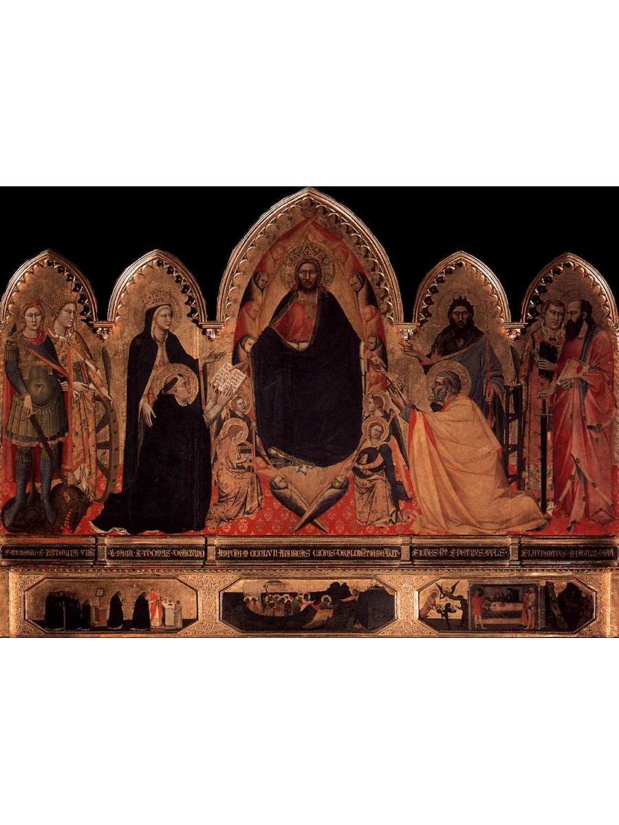 

Постер DRABS A2 Орканья The Strozzi Altarpiece 1