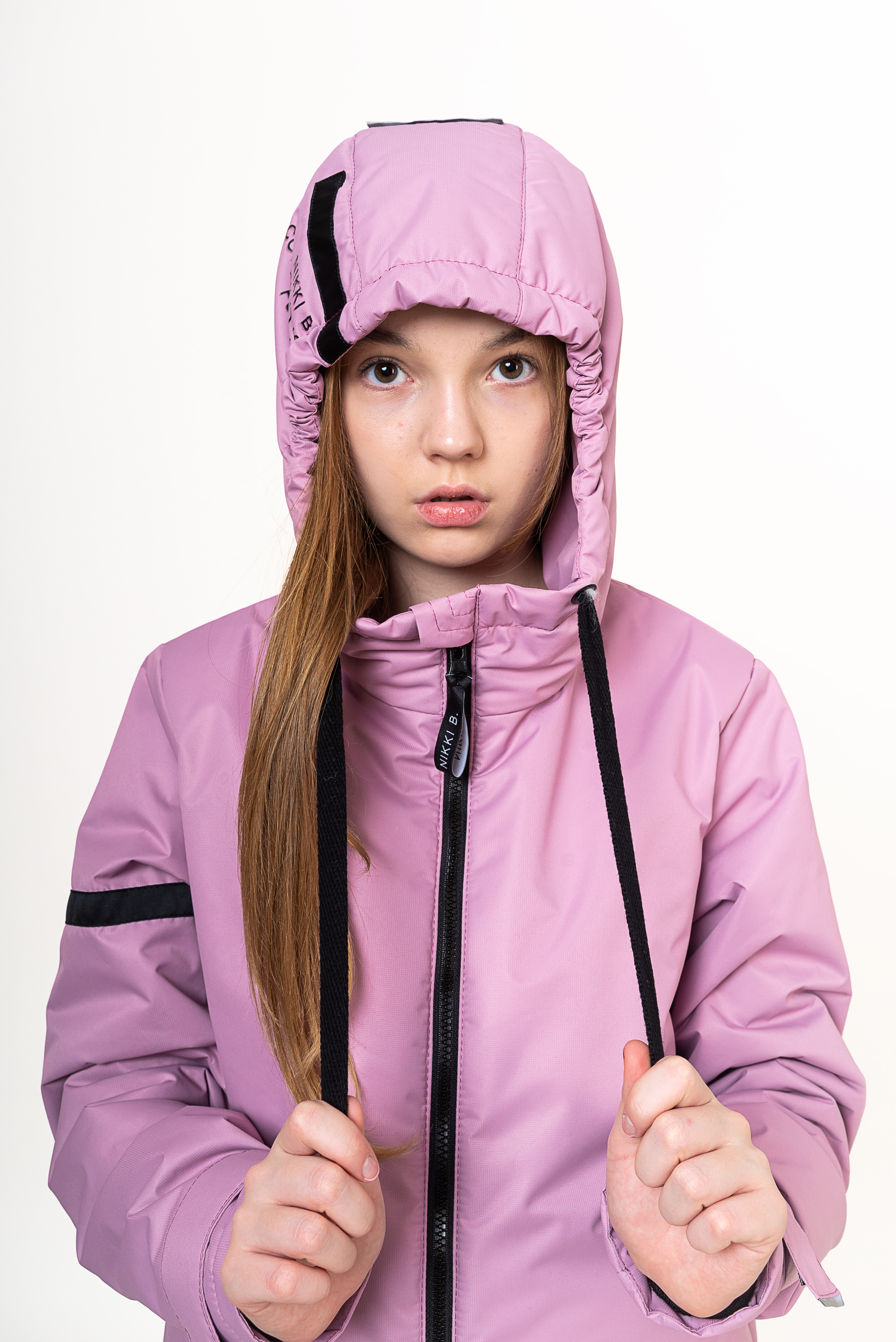 Куртка детская Nikki Bambino PMAX 021 146, Пудра, 146