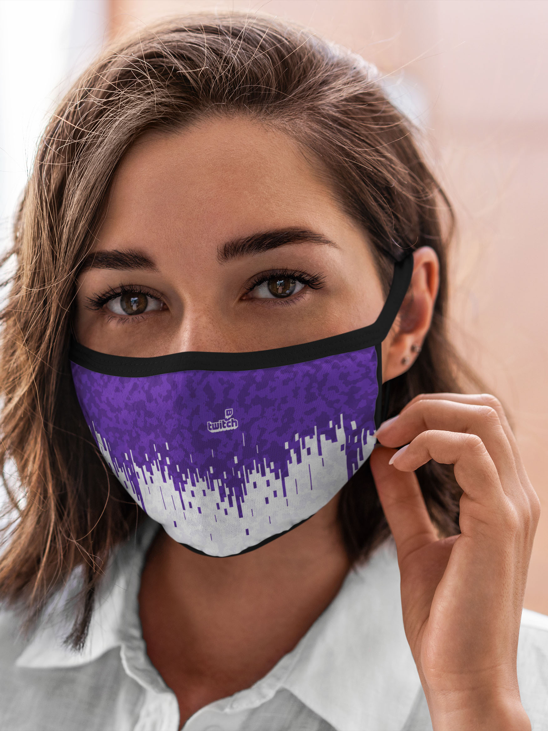 

Многоразовая маска унисекс Burnettie Модные Twitch, Разноцветный, Модные Twitch