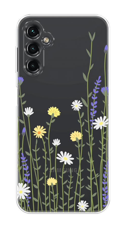 

Чехол Homey на Samsung Galaxy A14 4G "Ромашка и лаванда", Зеленый;желтый;прозрачный, 2107950-1