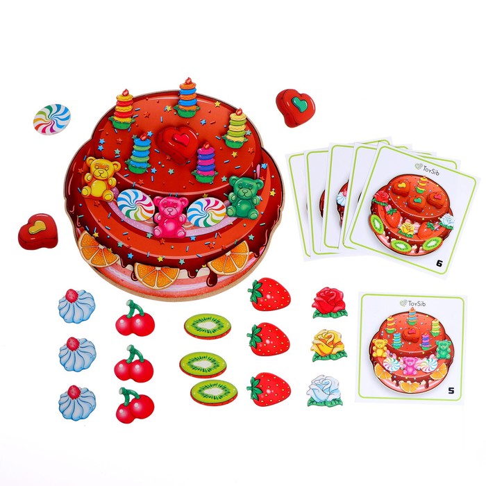 

Магнитная игра «Тортик»